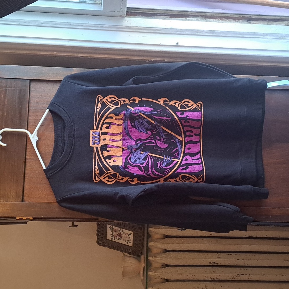 The Black Crowes size small nwt black concert sweatshirt